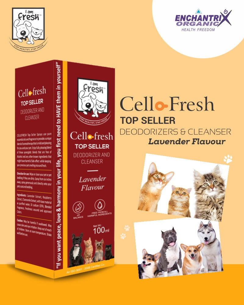 I AM FRESH® CelloFresh Deodorizer & Cleanser - 100 ml (Lavendor)