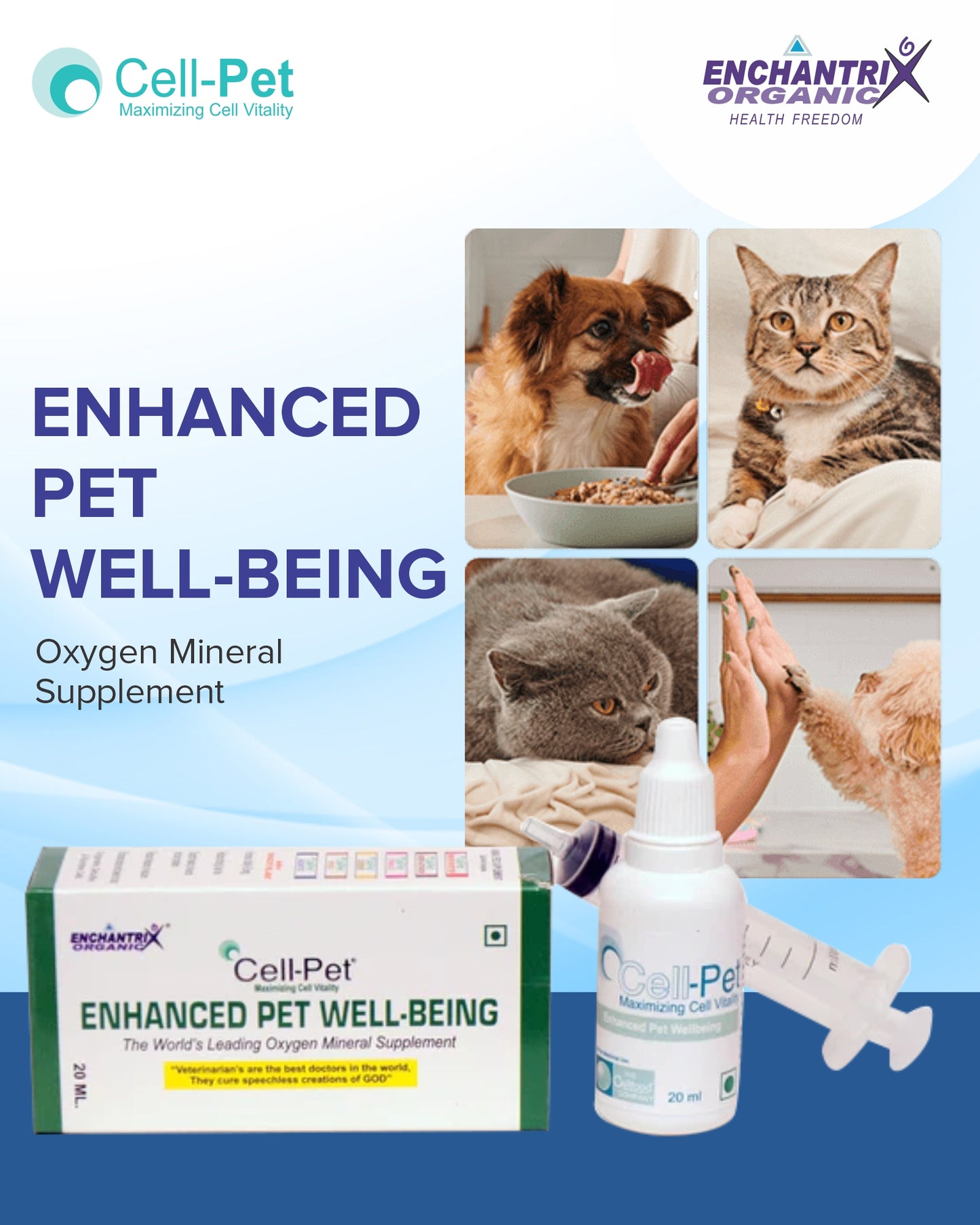 Cell-Pet® Enhanced Pet Well-Being - 20 ml