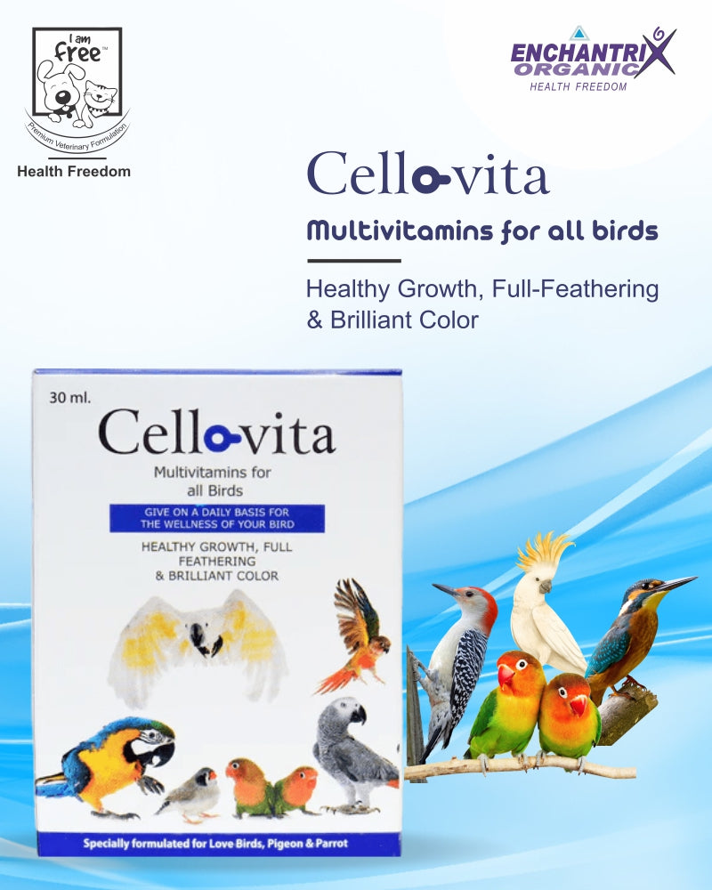 Cellovita® Multivitamins for all Birds - 30 ml