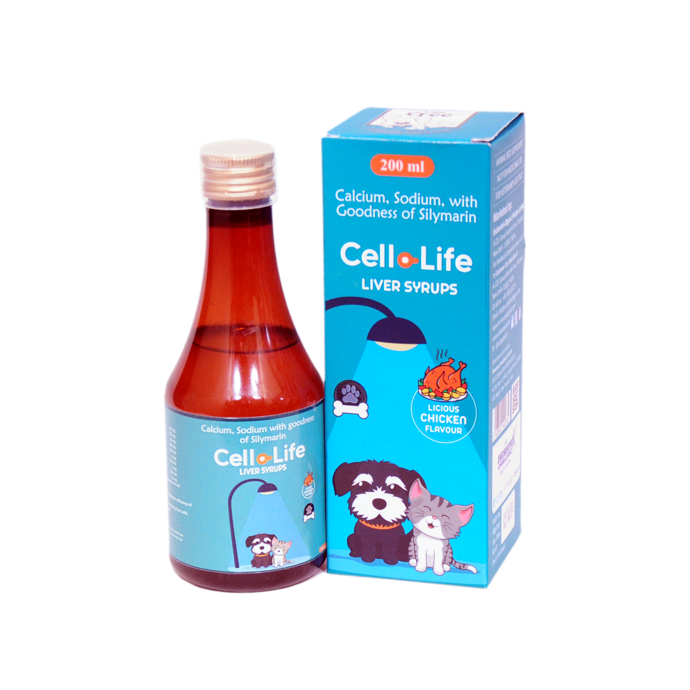 Cellolife Liver Syrups Calcium, Sodium with Goodness of Silymarin - 200 ml