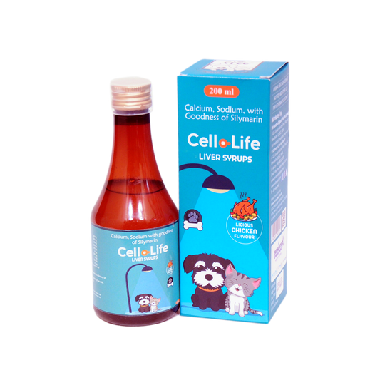 Cellolife Liver Syrups Calcium, Sodium with Goodness of Silymarin - 200 ml